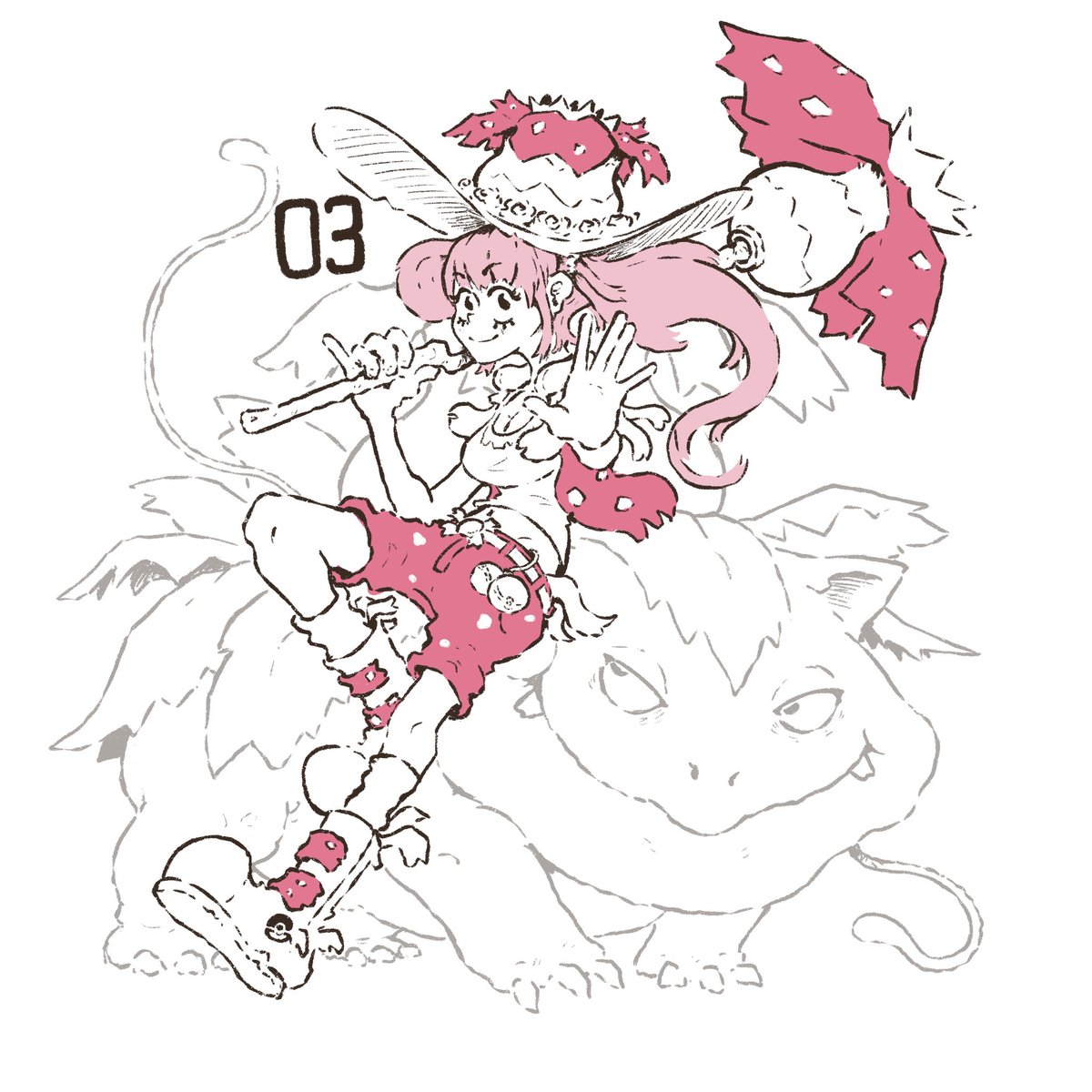 SadFishArt's tweet photo. Perona Venusaur Trainer! 2 colors for this one 3/150

#ONEPIECE〜 #Pokémon #perona https://t.co/bHlfYHSXfj