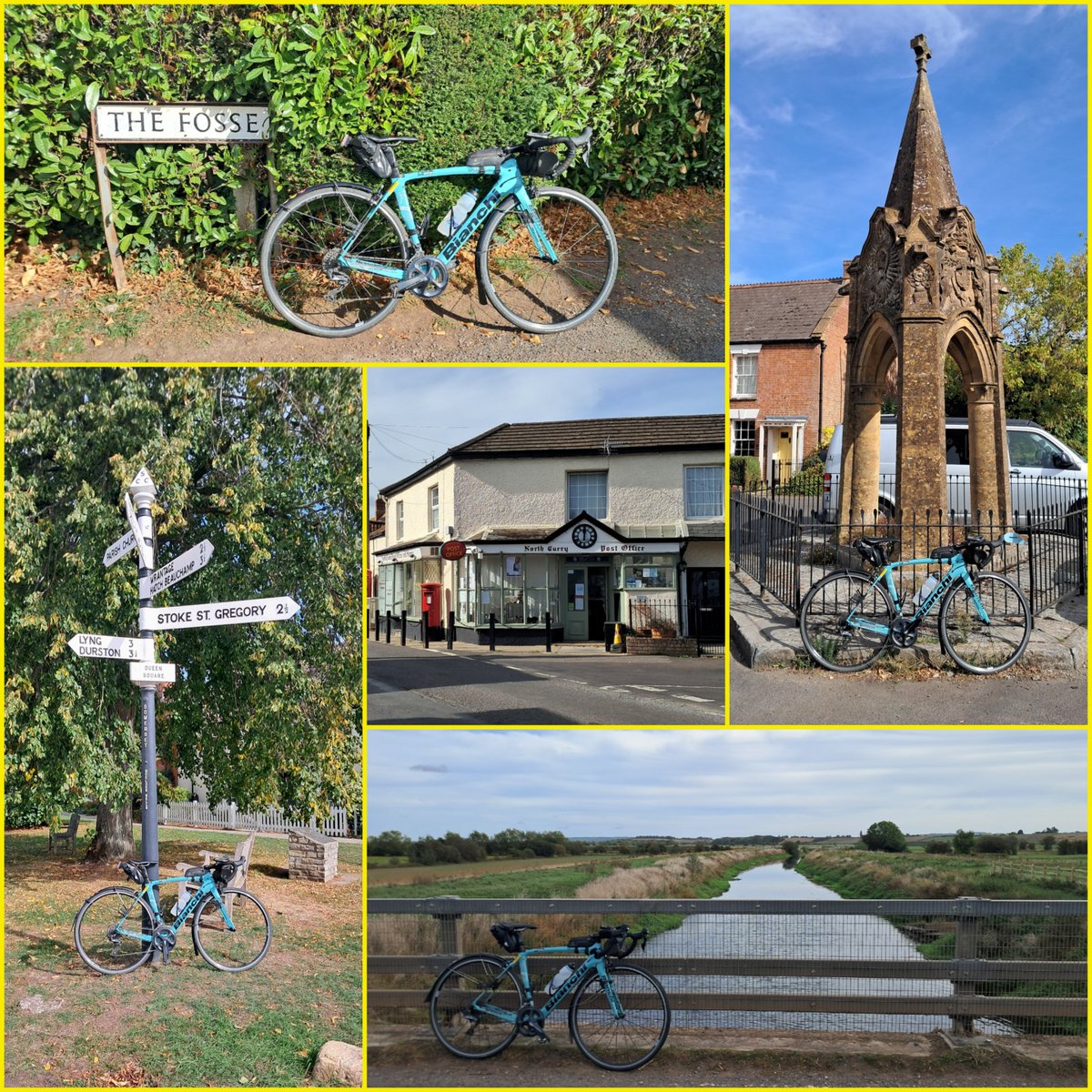 CB_cycles's tweet photo. Got out for a much need Monday morning mood enhancer this morning, visiting 2 of my favourite places, North Curry and Maunsel Locks. 43km out on the lanes on part of the levels #cycling #morningride #Somerset https://t.co/J6PpSUZfGj