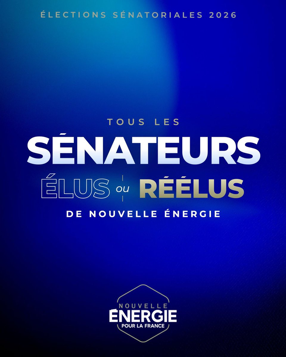 Nouv_Energie's tweet photo. 🇫🇷 🏛️ Les visages de Nouvelle Énergie au Sénat 

Voici les sénateurs nouveaux ou confirmés, investis par notre parti, qui porteront la voix de @davidlisnard à la Chambre Haute 👇 https://t.co/AlI7JaAu9I