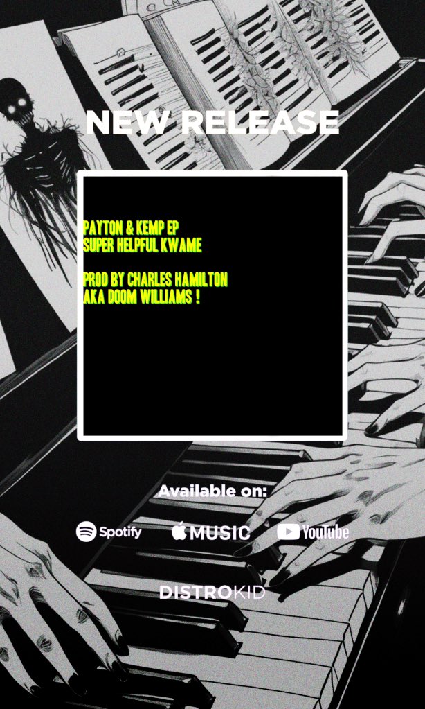 SuperCleanRec's tweet photo. https://t.co/MU5ph0hx6x
https://t.co/eU3N73QFQ1
Payton & KEmp EP - @CharlesHamilton & Super Helpful Kwame
#TenET
#Okami #SHango #LordShiVA #SHaKEspEaRe #FranklinSaint #LuKEsKYwalKEr
#GxFr #Manboy #Mandark #SnowFallFx #TheDropFx #Sonic #Tails #TaliseMoorEr #ShadowMoon https://t.co/anbyubjTjN