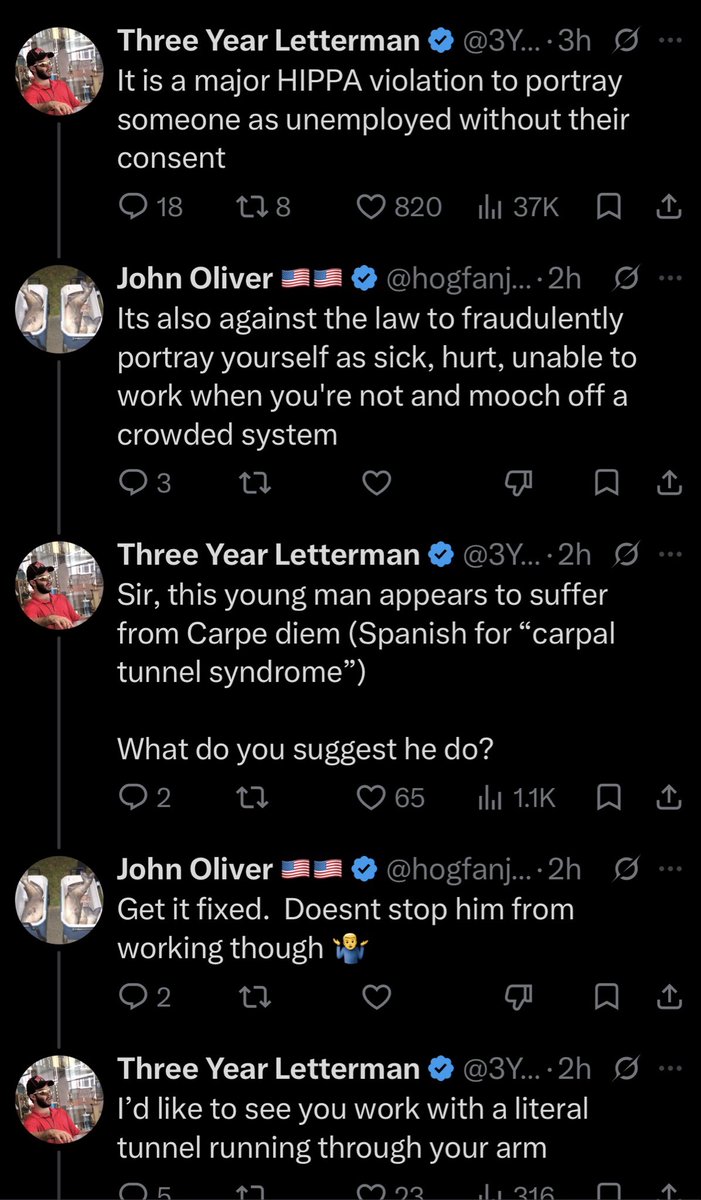 3YearLetterman's tweet photo. You will not find this level of legal and medical expertise anywhere else on this app https://t.co/VPPzqwwsbr