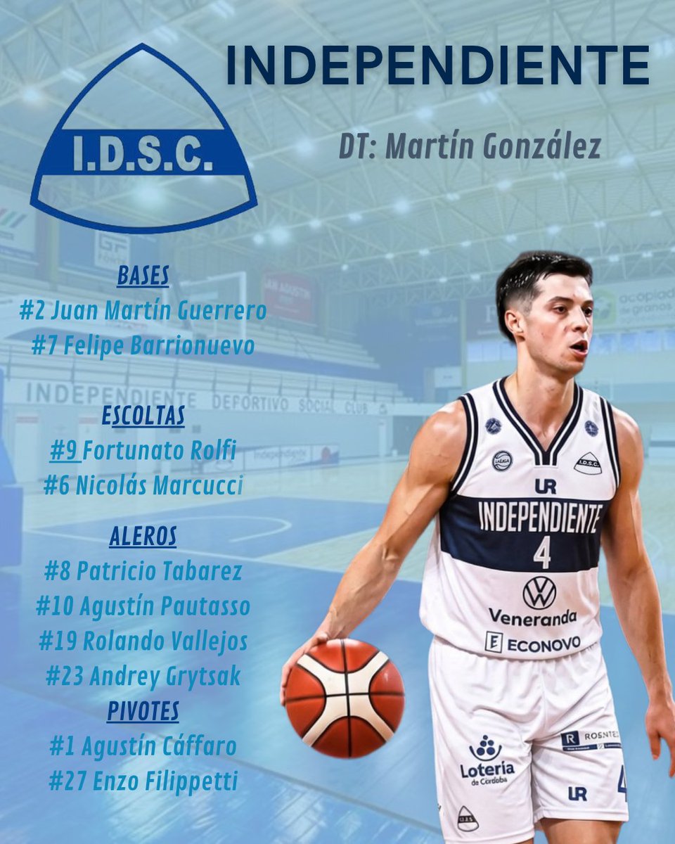 Javiluch4's tweet photo. @LigaNacional @TyCSports @GyECR @LanusBasquet @ManuAnglese @pablofavarel @basquetpass_arg @Penaroloficial @Leandroramella @Argentino_junin @CapelliAdrian @ferrobasquetok @fedetrico9 @CSM_Corrientes @gatorevidatti @InstitutoACC @coachgonzalez13 @OlimpicoLB @leocosta @basquetplatense @DSports @regatasdectes @LMVILLAGRAN @AAQuimsa @LucasVictorian8 @LaUdeFormosa @guillenarvarte @Fatguru3 @BasquetBocaJrs @CasalanguidaN @Atenas_oficial @OberaTenisClub Por último, tres que pueden sorprender...

@sociosidscoliva de Martín González con su estilo alegre y vertical

@racingchbasquet de D´Ambrosio con su identidad + Barral y Delía

@CASLABasquet con Gonzalo García y varios de largo recorrido como Aguirre, Mata, Flor  y Schattmann https://t.co/t62bU0KBdu