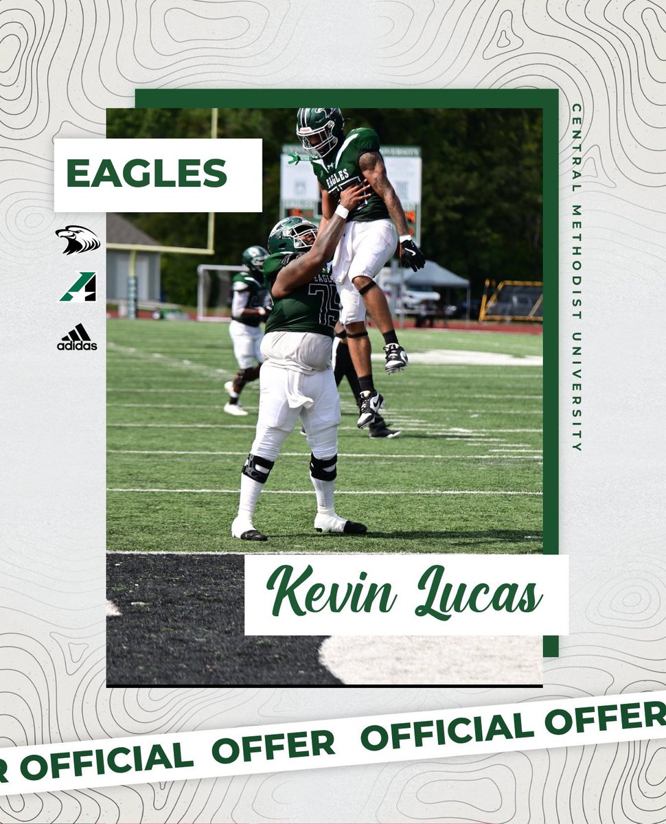 kevinlucasjr_'s tweet photo. After a great phone call with @coach_dewayne I’m truly blessed and grateful to receive my first offer from CENTRAL METHODIST UNIVERSITY @RhettCaruthers https://t.co/oqtMPczLHC