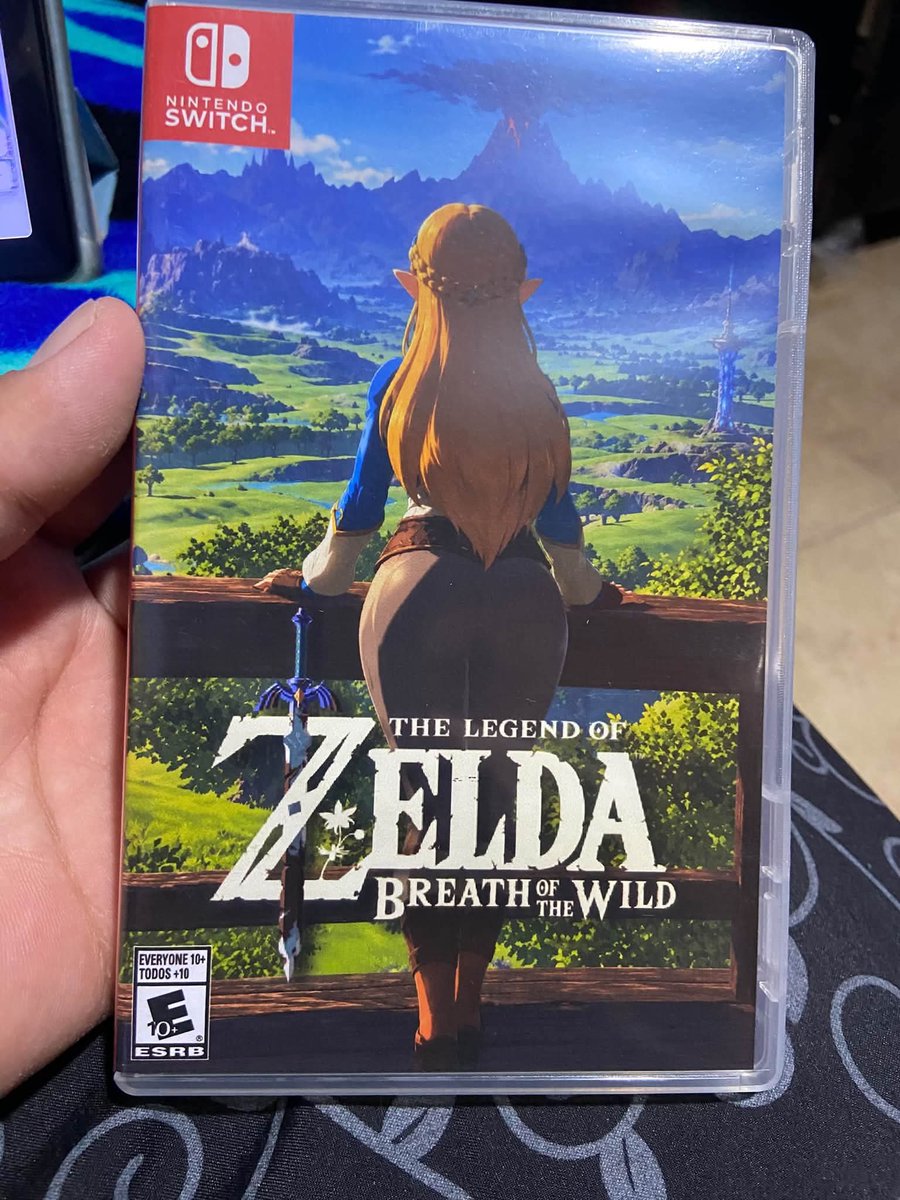 WiiillzeraTV's tweet photo. Comprei essa mídia física do Zelda Breath Of The Wild,gostaram? https://t.co/ZLBnoGHYK0