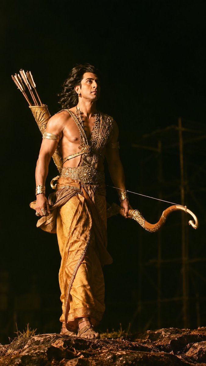 DesiSepian's tweet photo. Wallpapers of RAMA BTS💀🏹

#Ramayana #Yash #RanbirKapoor https://t.co/tjeWGIDYfj