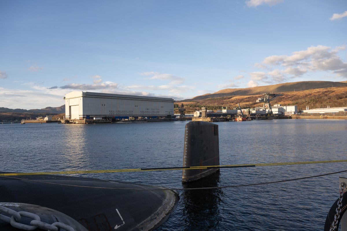 DefenceHQ's tweet photo. HMNB Clyde will receive three new floating docks through a UK-only competition.

Part of Programme Euston, the new facilities will enable crucial maintenance for the UK’s current and future fleet of nuclear submarines, allowing essential upgrades and repairs to be carried out. https://t.co/tmeBSnqQzI