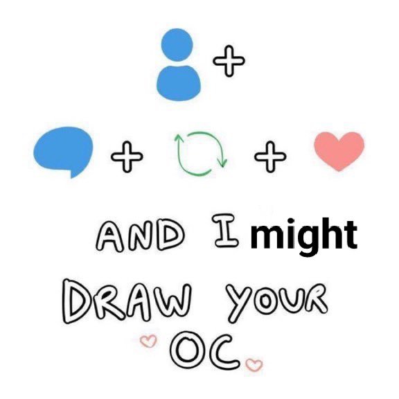 Haru_rina_ran's tweet photo. Actually, it's more that I don't have a lot of drawing ideas, so why not draw other people's OCs? ヘ⁠(⁠￣⁠ω⁠￣⁠ヘ⁠)✨

Come closer, my dearest fellow artists, let me draw you! Mwahaha.

#artmootsㅤ  #artist #fyp #drawbyme #drawing https://t.co/v67IVBpfXj