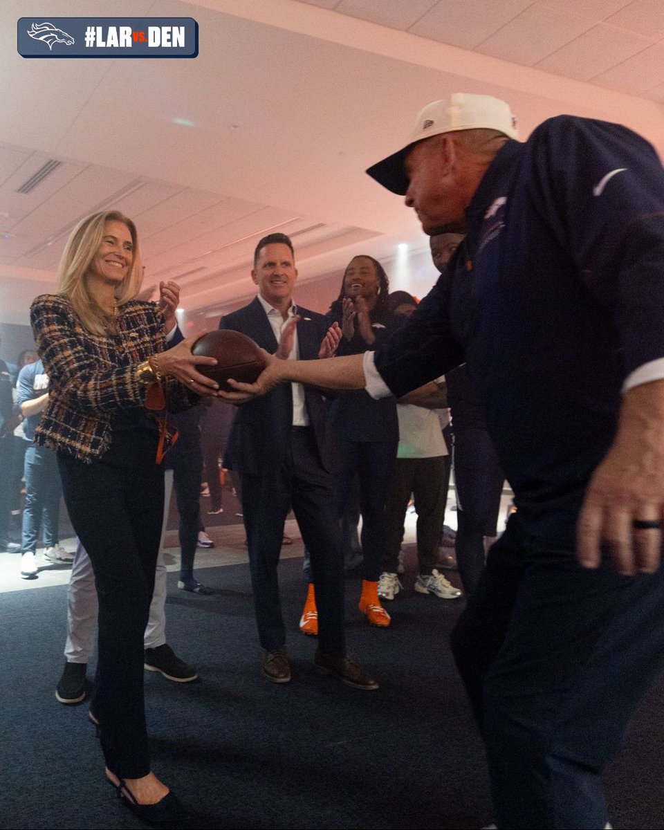 Broncos's tweet photo. That winning feeling.

Inside the locker room after #LARvsDEN: https://t.co/70Vu4IFSIF