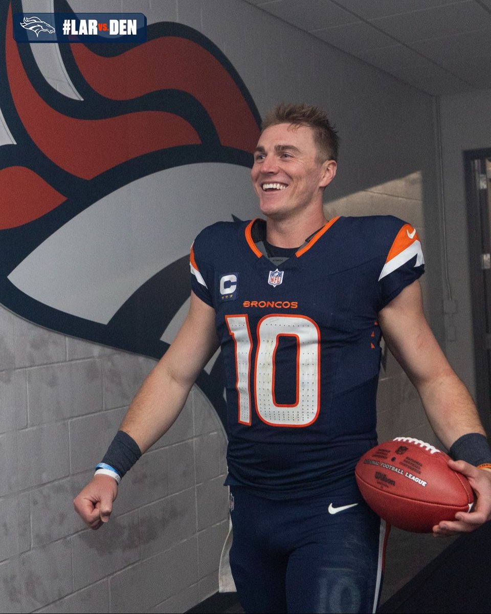 Broncos's tweet photo. That winning feeling.

Inside the locker room after #LARvsDEN: https://t.co/70Vu4IFSIF