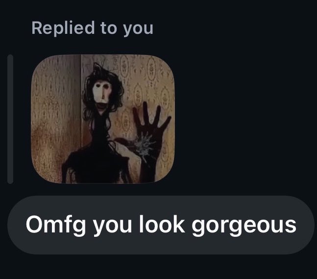 notstinkbug's tweet photo. the energy i deserve https://t.co/3ImC5u0qil