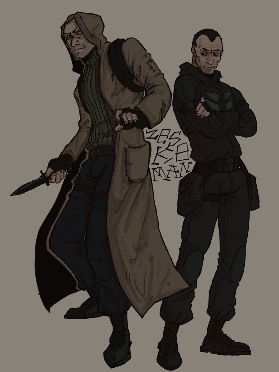 zeskomen's tweet photo. Scar and Strelok https://t.co/6rCq6LEjvP