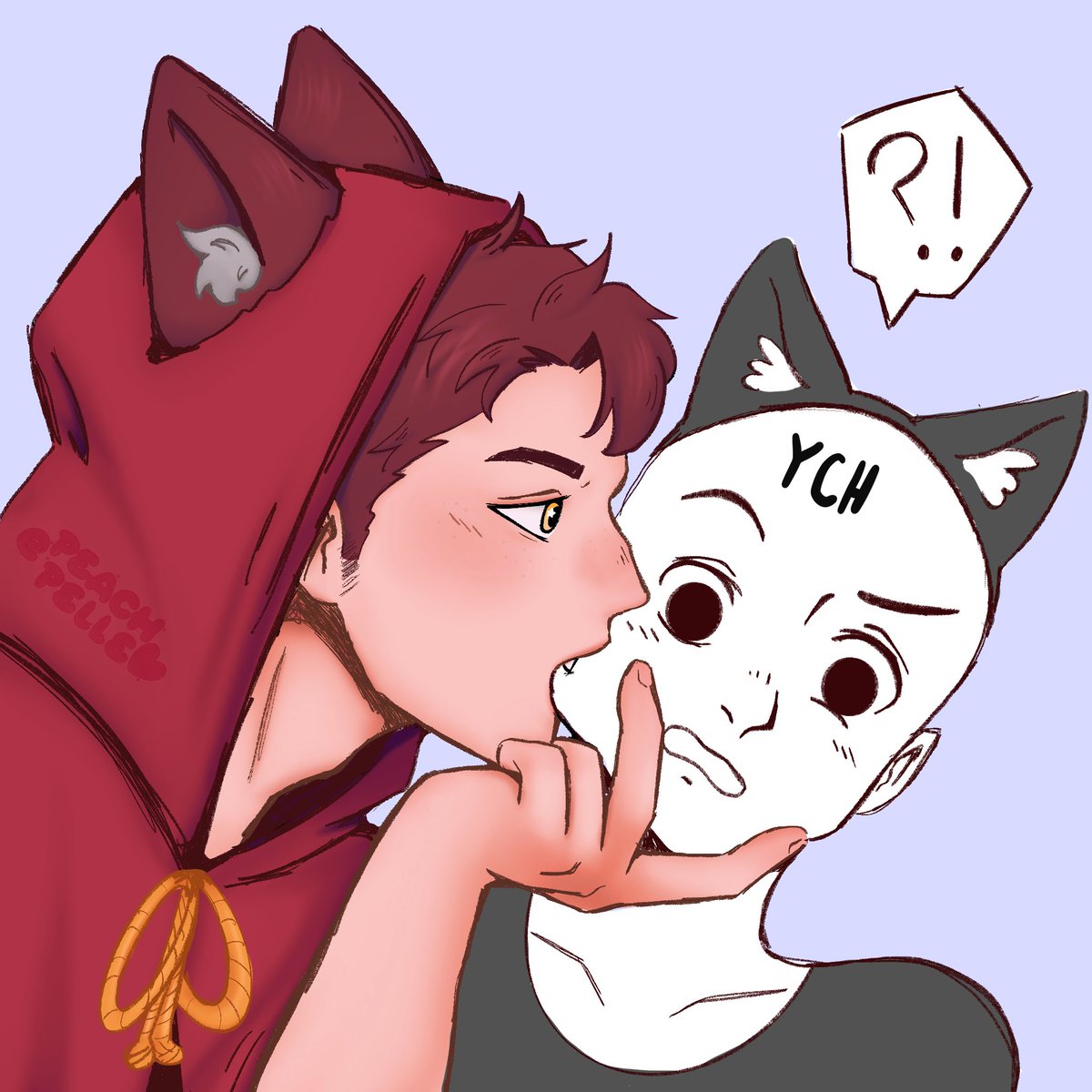 peachpelle's tweet photo. Art Raffle time!* ੈ✩‧˚ 
1 winner will recieve a fully rendered Red Riding Hood Valko piece! 
 To enter:
♡ must be following me (@peachpelle)
♡ Like+repost this post
♡ Comment a picture of your mc/oc !
I'll be picking a random winner on Friday, Oct 2nd!
 more info below⬇️ https://t.co/wxXzvvqYOc