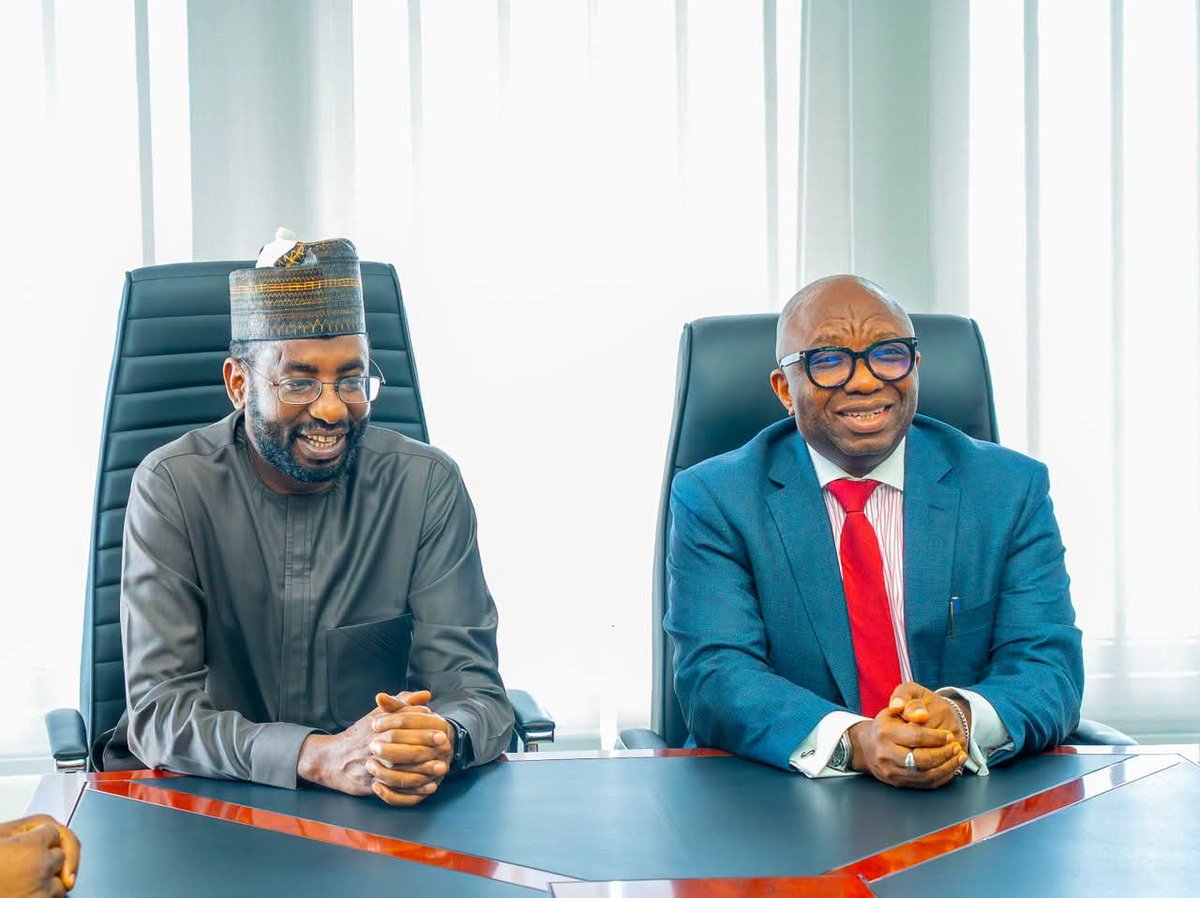 Volatunji1's tweet photo. It was a pleasure to receive the Director-General of the National Information Technology Development Agency (NITDA), Mr Kashifu Inuwa Abdullahi, on a courtesy visit to our new headquarters at the Nigeria Data Protection Commission (NDPC).

I sincerely appreciated him for his unwavering support throughout our transition from a unit within NITDA to becoming a full-fledged independent Commission. We had the opportunity to reflect on the evolution of data protection in Nigeria: from the Nigeria Data Protection Regulation (NDPR) to the enactment of the Nigeria Data Protection Act (NDP Act) 2023 by President Bola Ahmed Tinubu, GCFR.

I also shared some of the Commission’s achievements since its establishment and our growing impact on the data protection ecosystem, the digital economy and national development.

Mr Inuwa expressed delight at the progress we have recorded and commended the growth of the ecosystem. He reaffirmed NITDA’s commitment to strengthening collaboration with the NDPC, noting that cooperation among government agencies in advancing their respective mandates will contribute significantly to the growth of Nigeria’s digital economy.

I value the continued partnership between NDPC and NITDA, and look forward to deepening our collaboration for a trusted and thriving digital Nigeria.