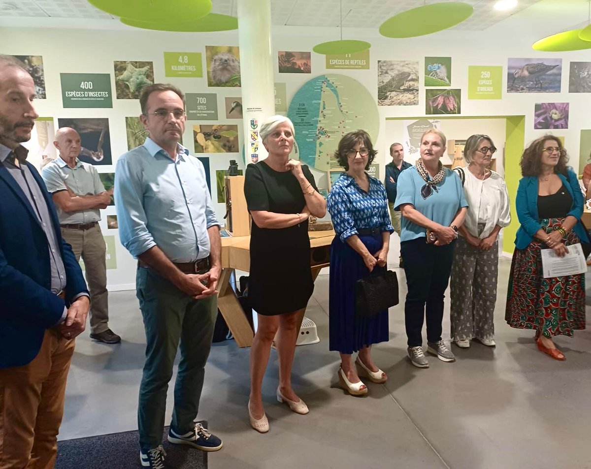 Image de Préfète de la Nouvelle-Aquitaine et de la Gironde - #Culture 🏺🌲|&nbsp;La préfète Sophie BROCAS a inauguré, ce vendredi, l’exposition « Aux racines de la fo