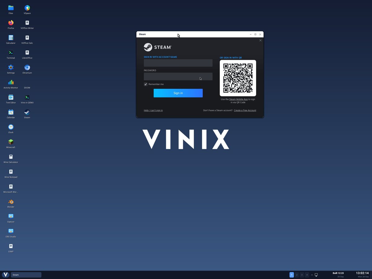 vinix_os_'s tweet photo. Steam! https://t.co/iubPj0TWRI