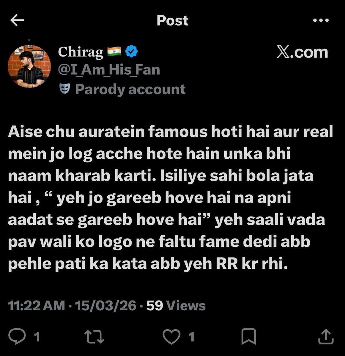 sc0utOp__fc's tweet photo. funny how a person like you, who’s a serial abuser and constantly abuses and defames women, claims she’s spreading hate,she doesn’t even allow Scout to abuse any hater,social media is open to everyone people can say and do whatever they want, but if they cross the line, deal with them legally, just don’t drag her. 

whattta a clown. 🤡

#ScoutOP #ScoutArmy #BB20 #BiggBoss20