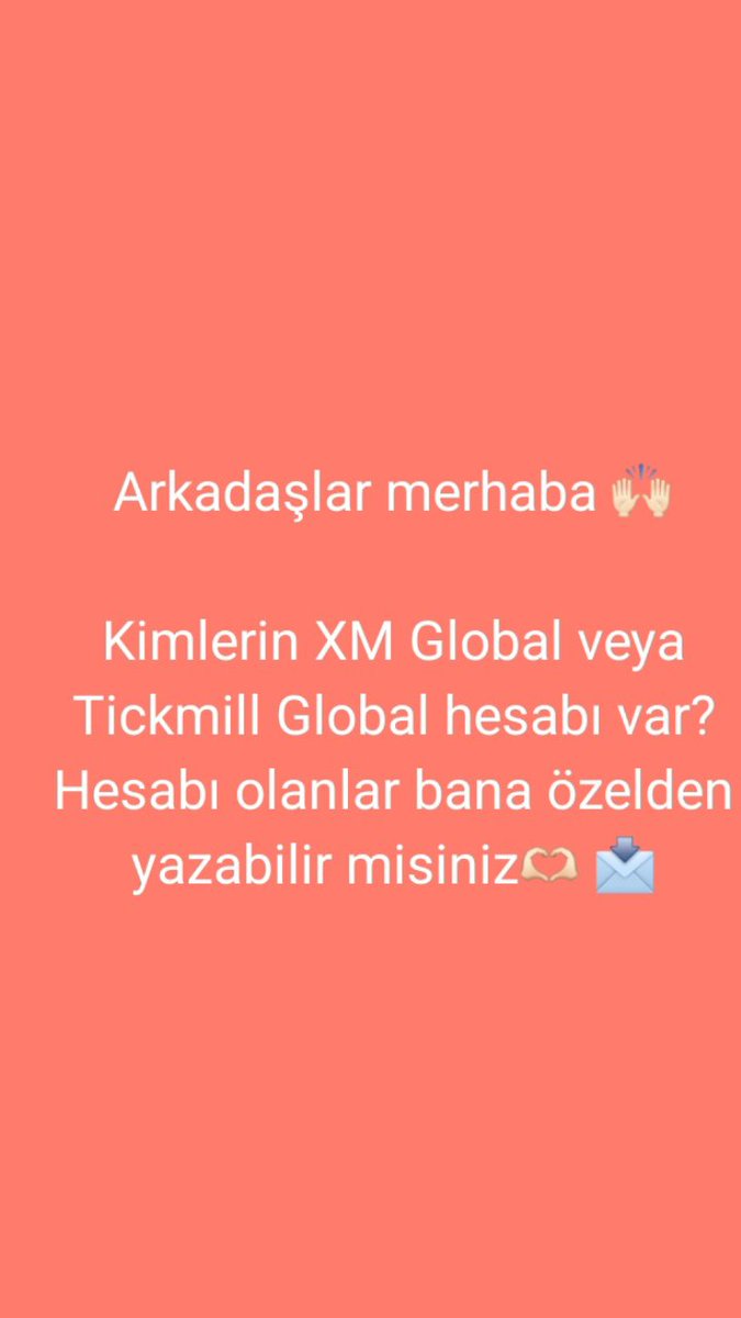 traderceyda's tweet photo. Arkadaşlar merhaba 🙌🏻
XM Global veya Tickmill Global hesabınız varsa bana özelden yazabilirsiniz 📩
Hesabınızı birlikte kontrol edelim 🤝🏻
#XMGlobal #Tickmill #Forex #Trading #Yatırım #CampTrade https://t.co/APag9BHDTd