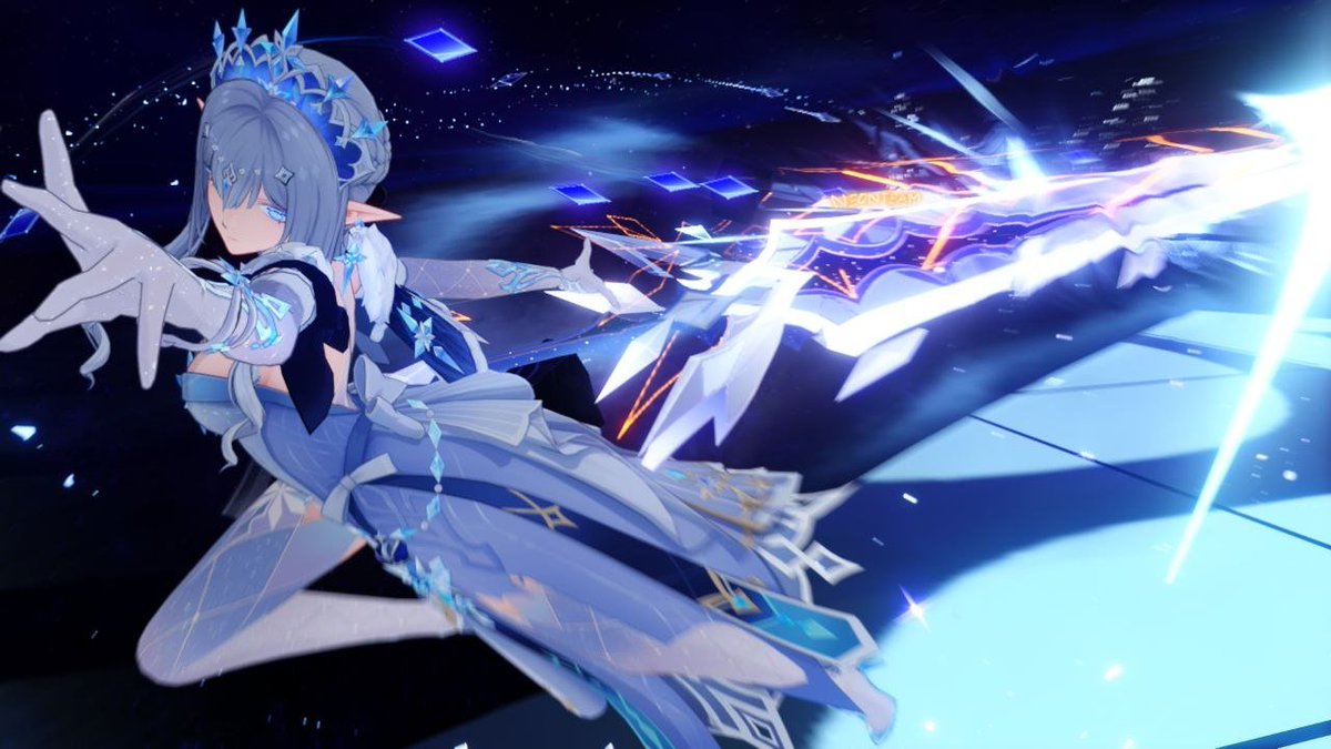 GenshinUniverse's tweet photo. Tsaritsa with Skirk's Ultimate 

Cre: NeonTeam 

#GenshinImpact https://t.co/up5YjBfsyR