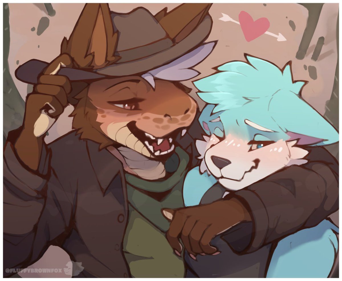 fluffybrownfox's tweet photo. Howdy partner~
.
Commission done for @Nikki_Greed :3 https://t.co/lWLg36K2ji