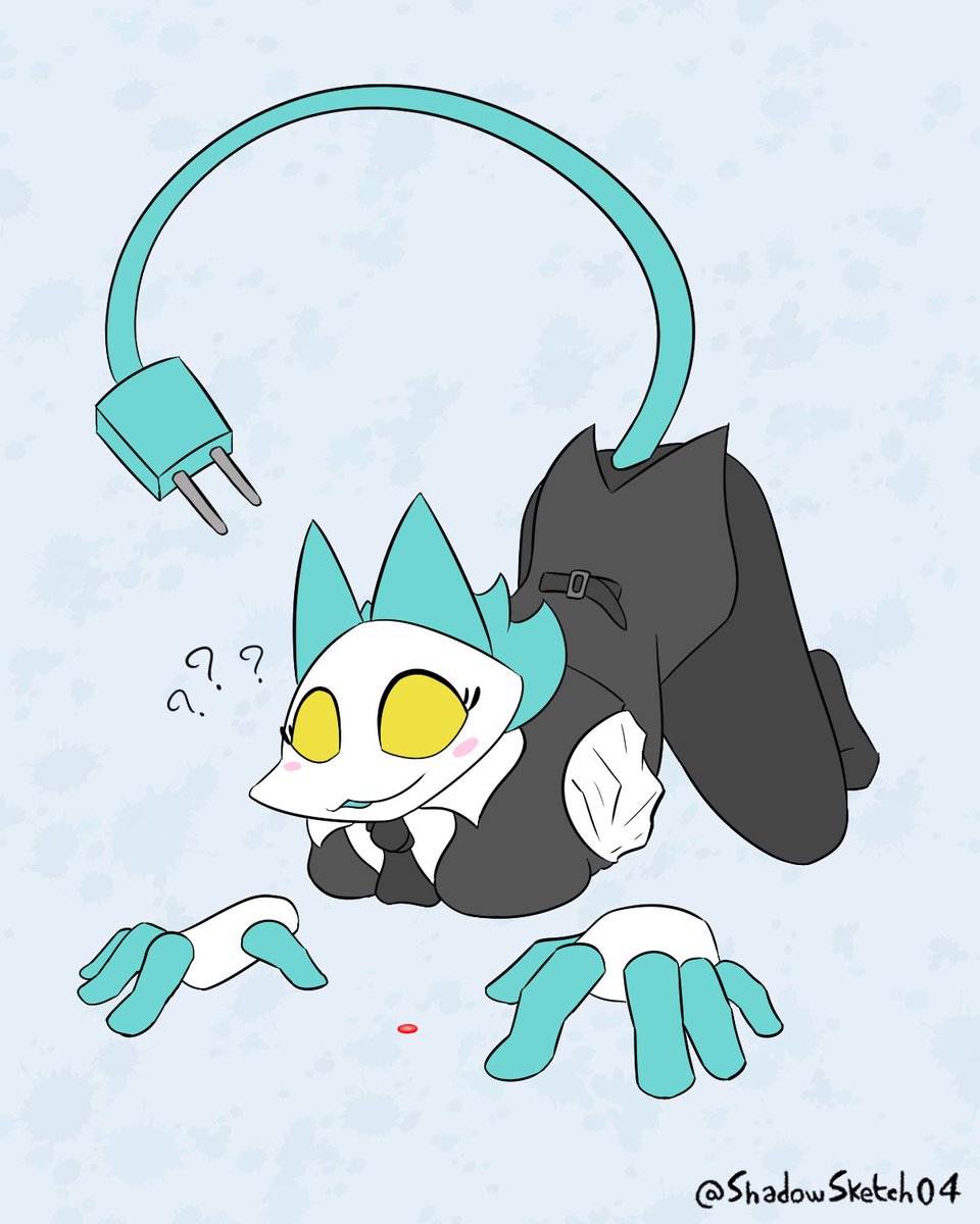 ShadowSketch04's tweet photo. Cat Instincts #TasqueManager #deltarune https://t.co/EdMwxuQGsf