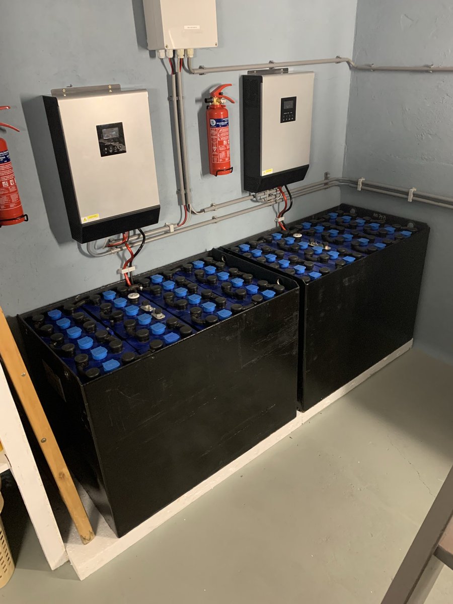 HFiselier's tweet photo. @SpaceX8qxq we have made a offgrid energie system for our home https://t.co/NEQbdSk6Nd