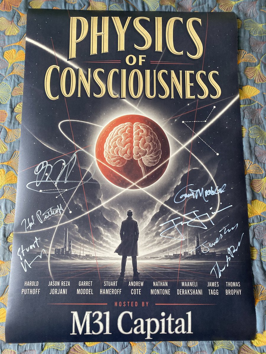Jason_Jorjani's tweet photo. Thanks again to @NathanMontone (M31 Capital) and @Andercot for the invitation to an awesome PHYSICS OF CONSCIOUSNESS event at DEEP TECH WEEK in Austin, TX. Looking forward to the release of the presentation and panel videos in the next few weeks. https://t.co/jiH5NP97q0