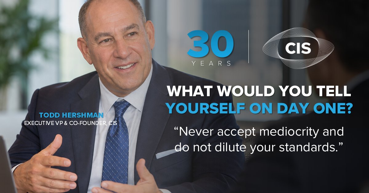 ComputerIntSvc's tweet photo. What turns a technology vendor into a trusted partner?

Todd Hershman, CIS Executive VP & Co-Founder:
Think long term. Address immediate needs. Keep adding value. And be there when things get tough.

That’s how trust—and long-term partnerships—are built.

What earns your trust in a technology partner?

#ITLeadership #TechnologyPartner #CIS