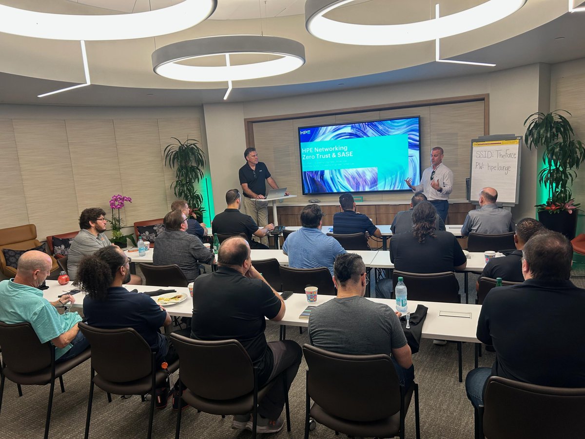CSPiTechSol's tweet photo. Last week we brought a group inside Star Wars: Galaxy's Edge at Disney's Hollywood Studios for a private VIP workshop with our team and HPE Networking.

Thank you to who spent the day with us and our partners at HPE.

#HPE #HPENetworking #EnterpriseNetworking https://t.co/WPhxNAgp62