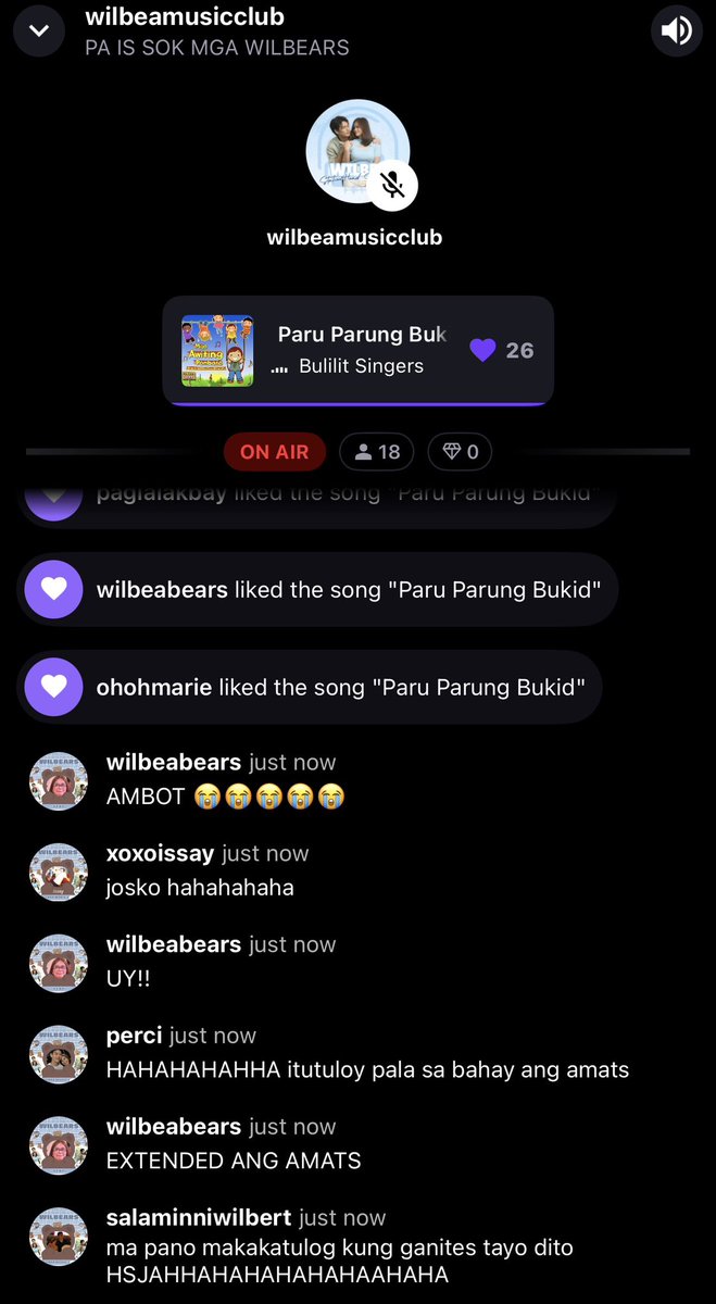wilbeabears's tweet photo. at sinong may sabi na tapos na ang amats??? EXTENDED PO!! balik na kayo sa baluarte 🤩 @WB_Streams
🔗: https://t.co/hsI8YayVpv
#WilBea | #WilBeaStreamingTeam https://t.co/HbGYJcMYwM