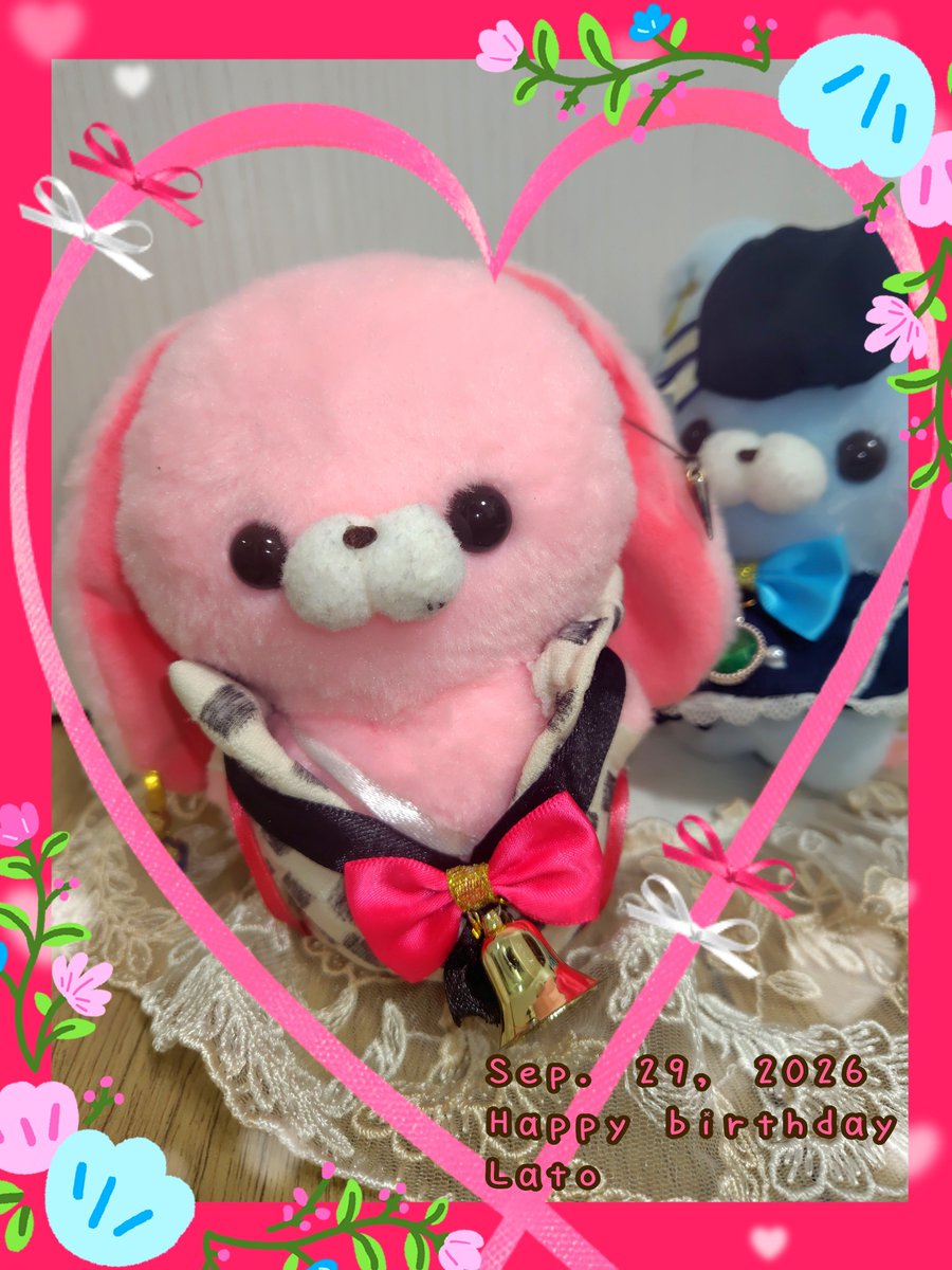 rini_aknk's tweet photo. #ラト・バッカ誕生祭2026
#リニパレアニマルしつじ

ラ兎お誕生日おめでとう
澄んだ心に触れていつも癒されています
ありがとう！ https://t.co/EPs8f23dcv