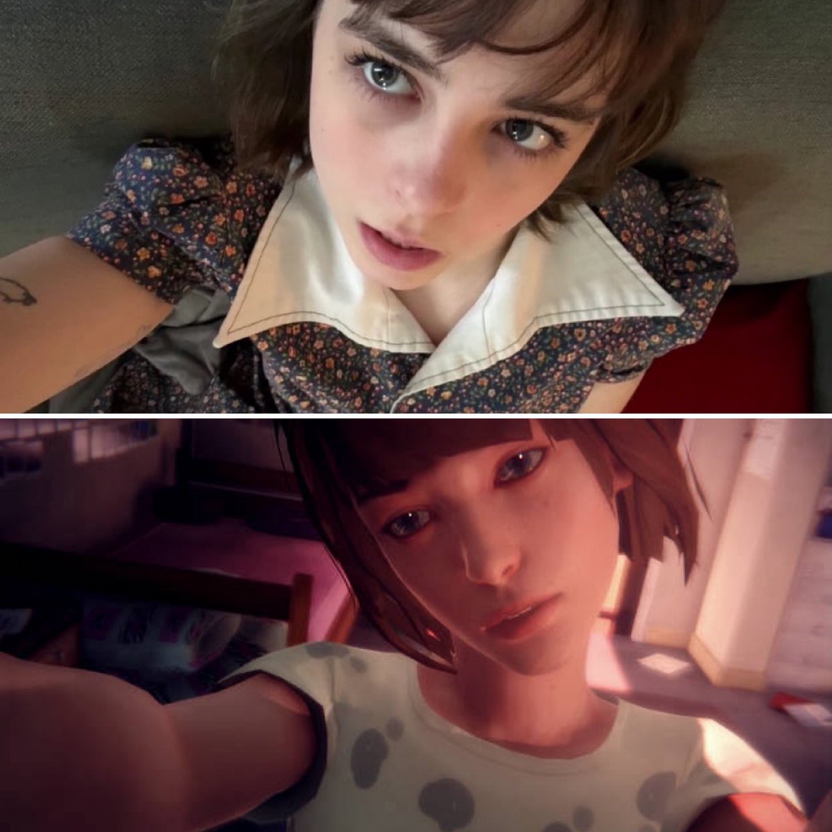 DomTheBomb's tweet photo. A new look selfie at Tatum Grace Hopkins who is playing Max Caulfield in the Life is Strange TV Show 📸🔥

#LifeisStrange https://t.co/snVlzGZR7B