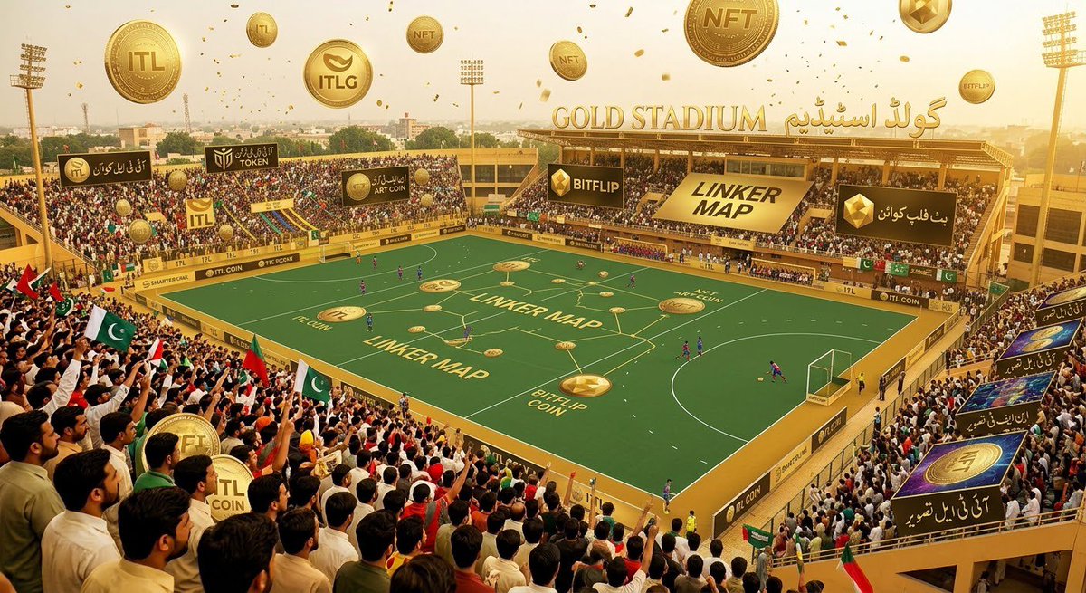 mahdi_abba72519's tweet photo. Gold Stadium 🏟️✨
Where ITLG, ITL, NFTs, BitFlip,   &amp; LinkerMap come together in one powerful ecosystem. 🚀
A new digital era is taking shape with InterLink. https://t.co/RvhWu1mJ6i
