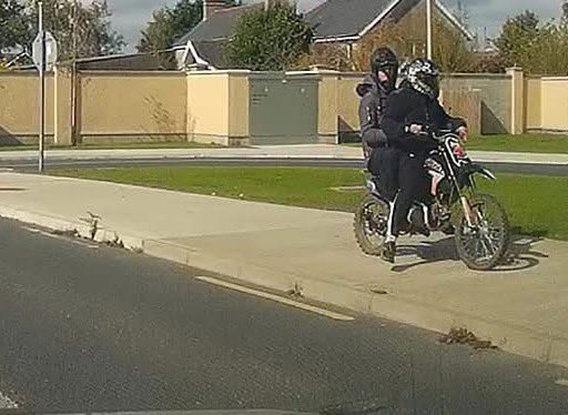 murfogram's tweet photo. @GardaTraffic these youths have started this in Tramore now. Video from Kilcohan in Waterford 2 weeks ago. Only took it off the dashcam today. Is anything being done about these scramblers at all, it’s worse it’s getting. #tramore #waterford #scramblers https://t.co/ie3sTHRHRn