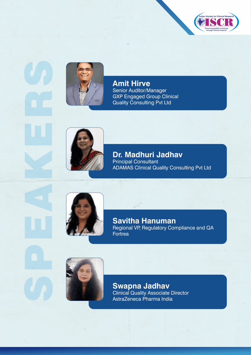 iscrindia's tweet photo. Compliance Council

📅 24th Oct 2026 | 10:00 AM-2:00 PM | Virtual | ₹300+GST

Covers inspection focus areas, CAPA development, auditor interactions &amp; continuous readiness.
Register: https://t.co/BdQ59uWnhT https://t.co/P4l5bUtv3K