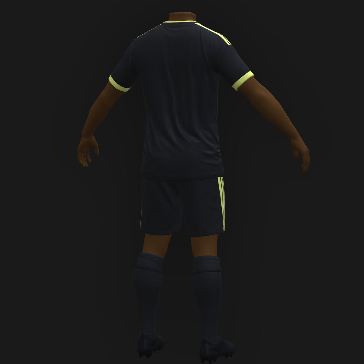 ForcesMario's tweet photo. Arsenal Thrid Kit 2027-28
It will feature neon yellow details against the black. https://t.co/8tgyENKyI4