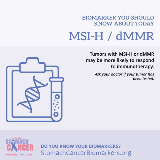 StoCANcer's tweet photo. Some tumors with these biomarkers respond especially well to immunotherapy. Ask your doctor if your tumor has been tested. https://t.co/JHRz56Pnz2