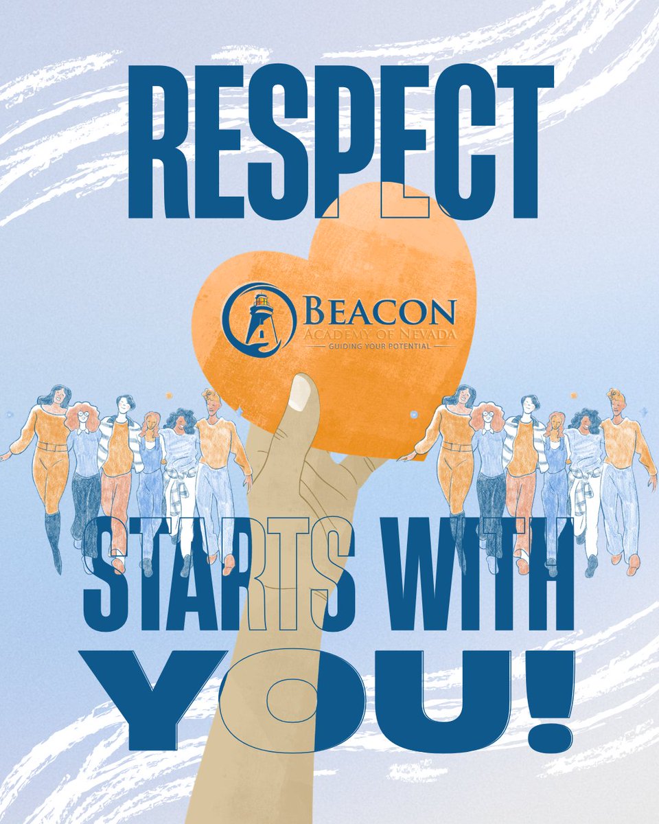BeaconAcademyNV's tweet photo. 💙Celebrating Nevada’s Week of Respect at Beacon! Let’s choose kindness, show respect, and lift each other up every day! ✨#WeekOfRespect #ChooseKindness #BeKind https://t.co/U0eAMrC79o