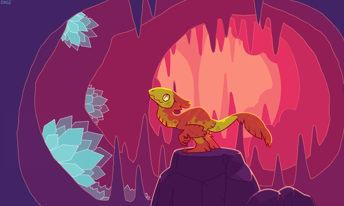 ZingeyBug's tweet photo. Dinosaurs and Sparkles .°˖✧ https://t.co/nESa1yBR4U