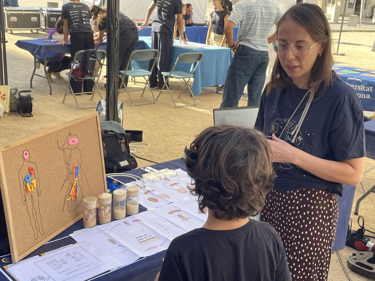 idibgi's tweet photo. 🧬 I la ciència va continuar sortint al carrer!
A la plaça de Santa Susanna del Mercadal, l’@IDIBGI va oferir tallers per a escoles i públic general, amb activitats participatives per acostar diferents àrees de la recerca en salut.
➡️ https://t.co/BepAv3lfmy
#FECYT #UCCI https://t.co/FeEeVKxHFG