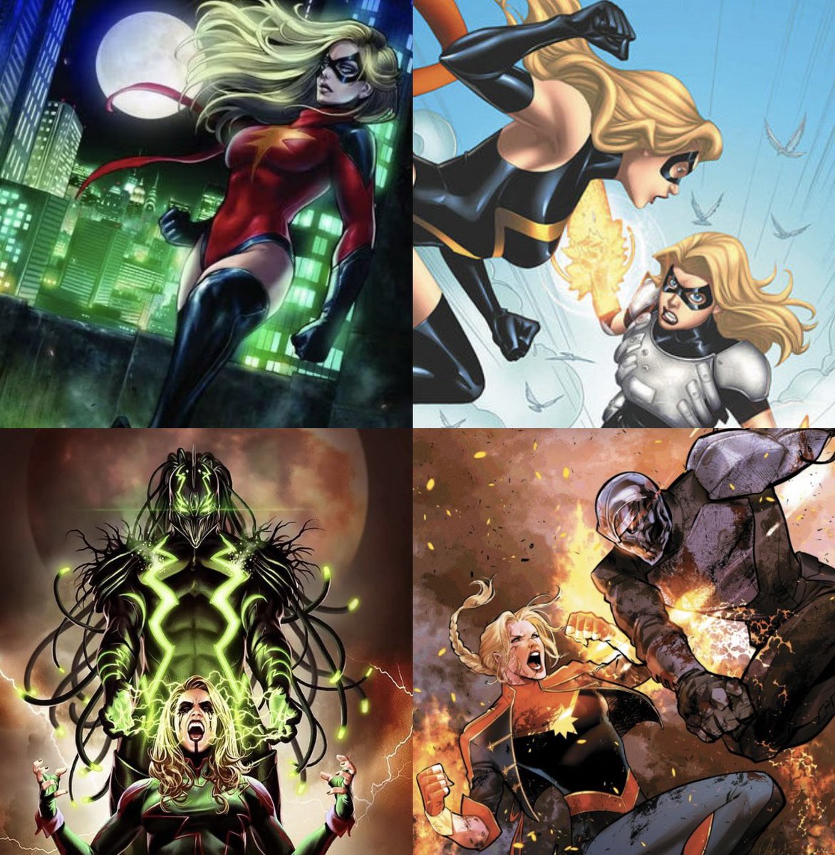 OpenVaultKnow's tweet photo. Some of Carol Danvers rogues I enjoy whether it be the concept or the stories, a blog. 

https://t.co/mktZoMeqMb https://t.co/AoElEJSr6z