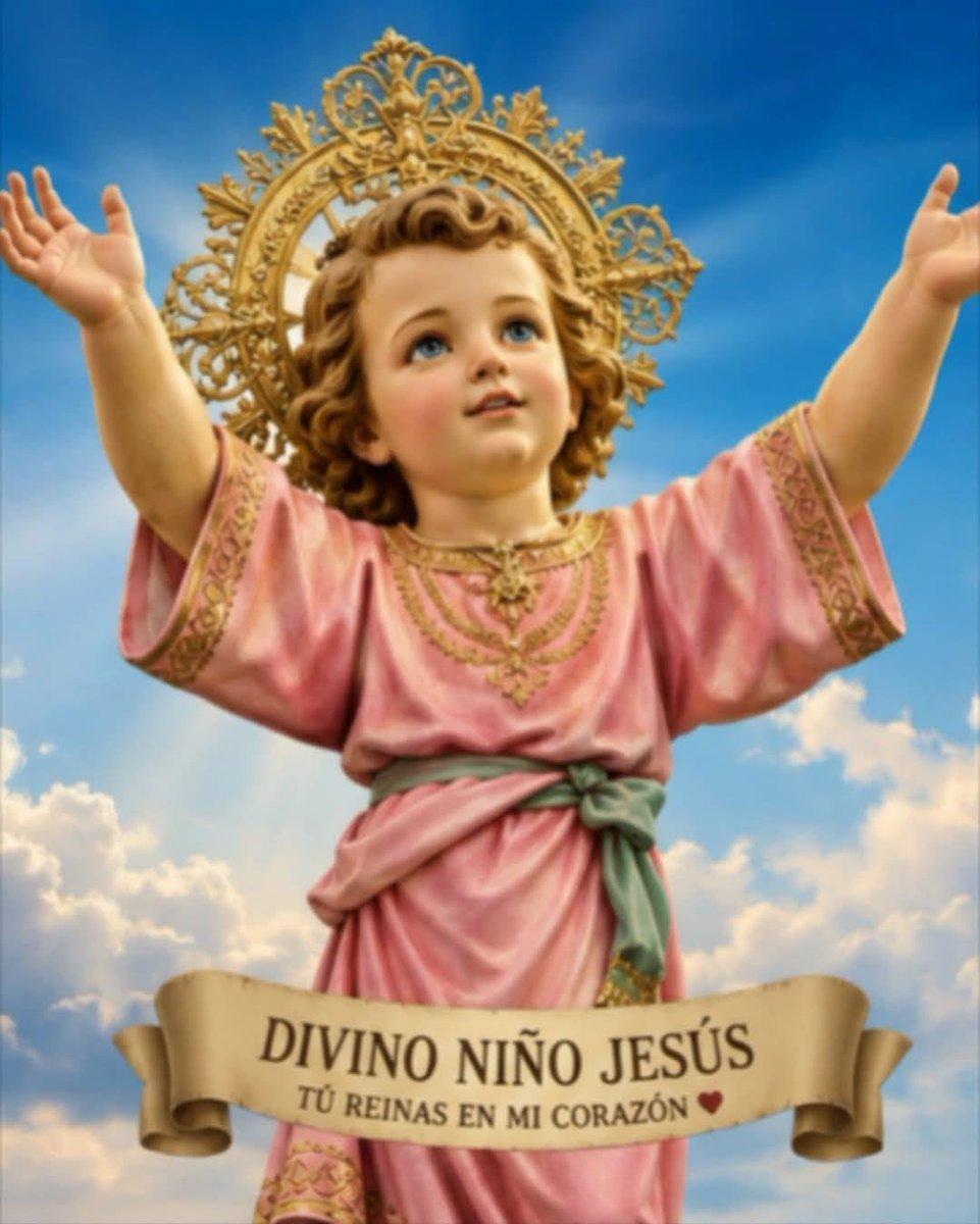 TuFielAmigo's tweet photo. Divino Niño Jesús, tu que amas nuestro corazon tal como es, te pedimos que no nos sueltes de la mano, enséñanos poco a poco a ser como tu, perdona nuestras fallas y muestranos como corregirnos para no deshonrar el amor que tenemos por ti. Te lo pedimos Pequeño Grande. https://t.co/OQlVjXSSH2