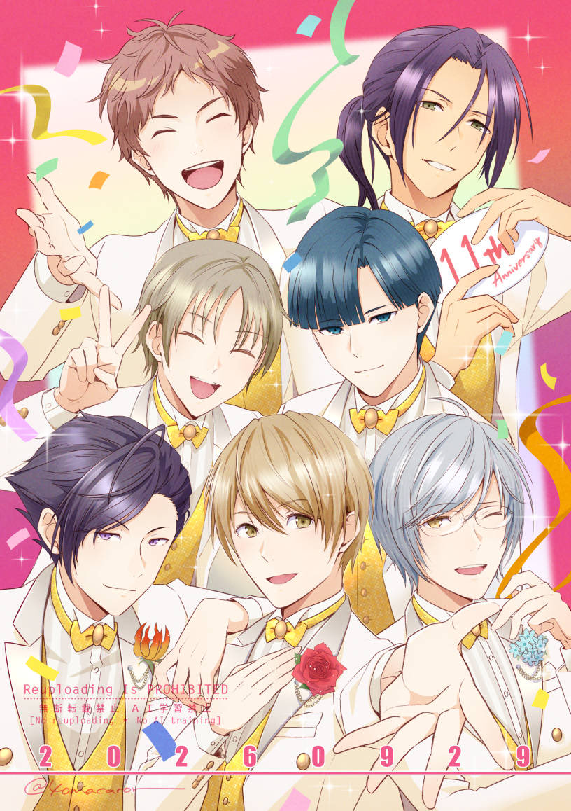 4omacaron's tweet photo. 11周年おめでとうございます🌈✨
これからも応援しております！！
#夢キャス11周年 https://t.co/uXKuMRFLIl