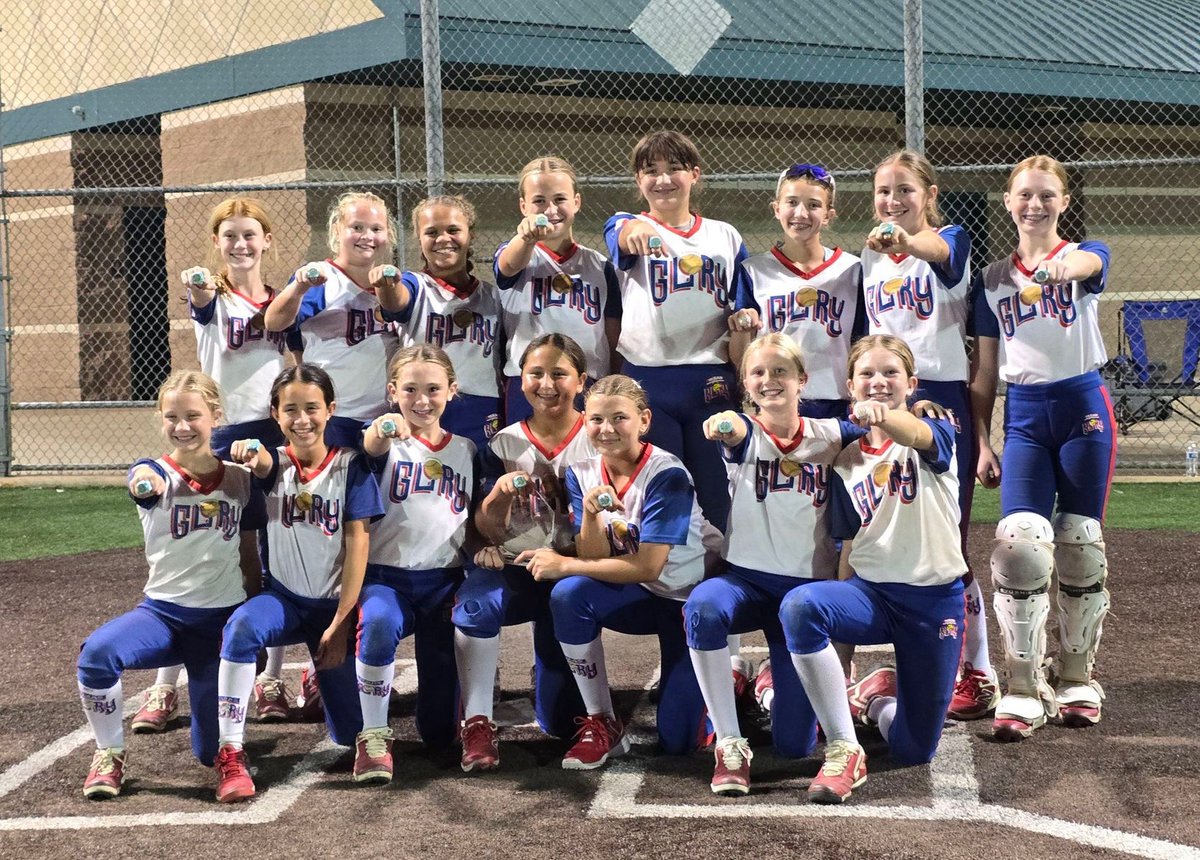 TexasGlory's tweet photo. 2033 Texas Glory wins the 2026 12u NTFCA Tracy Beard Invitational Gold Bracket
https://t.co/gnBX0S3hw5
#fastpitch #TracyBeard #CoChamps
@EastonFastpitch @ripitsports @pitchcomSports @sqairz @bsnsports @ntfca https://t.co/7RdAixG5QE