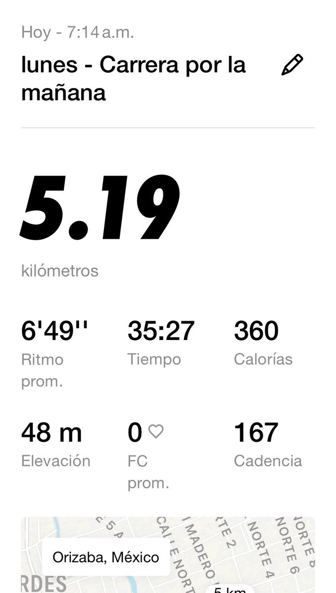 ArtiflxTlax's tweet photo. Buen inicio de semana para todos amigos #runners Hoy #5k ๐๐ปโโ๏ธโ๏ธ๐ฒ๐ฝ
#runningday=#happyday
#SonrieEstasEnOrizaba
#PuebloMagico https://t.co/rRRynbyOpD
