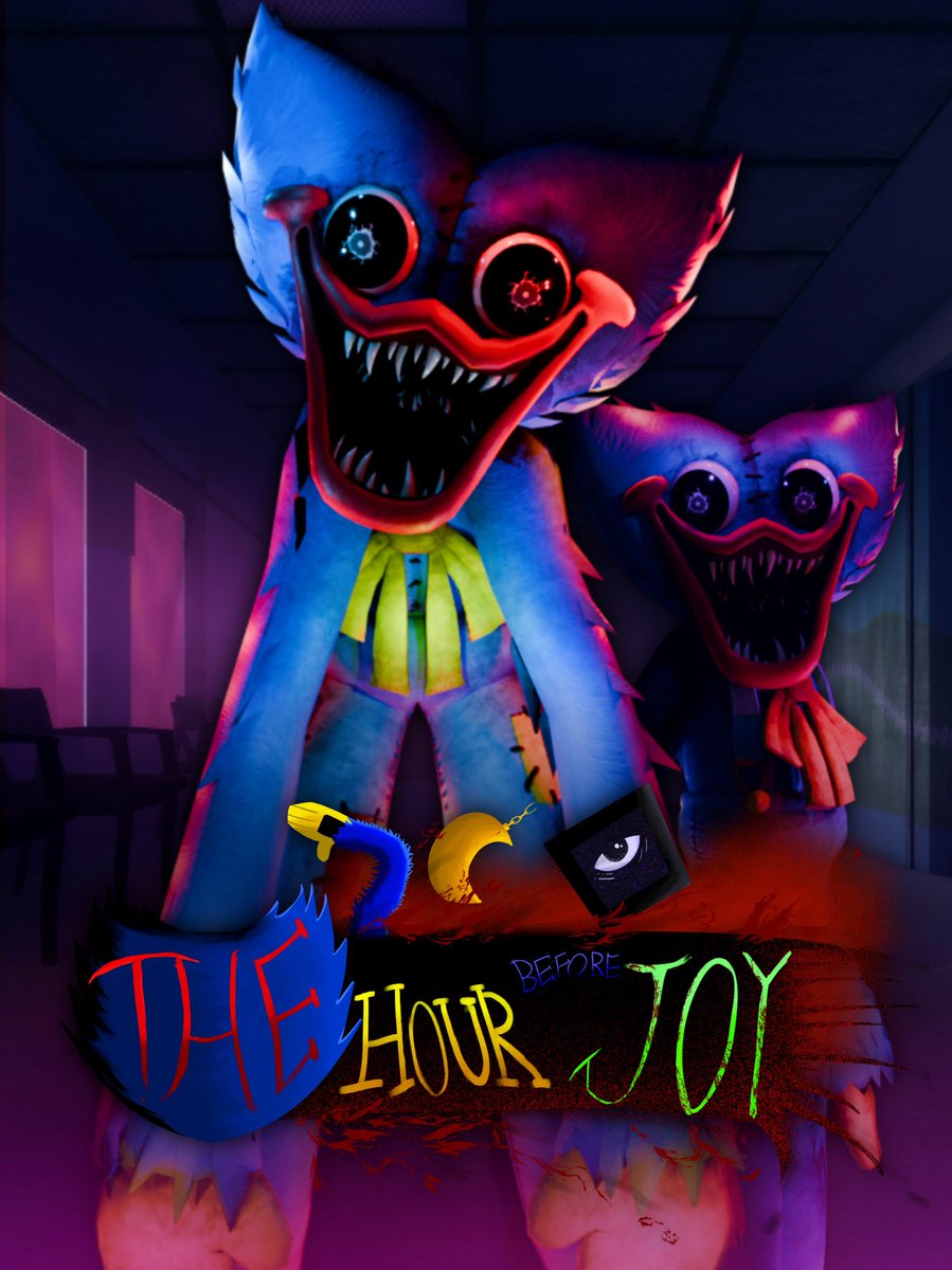 mascotmassacre's tweet photo. 🚨 The Hour Before Joy is an upcoming Poppy Playtime fan-made horror asym inspired by Bite By Night.

Survive the monster as different groups of workers. It's currently in very early development. https://t.co/fBTRuJx0x0