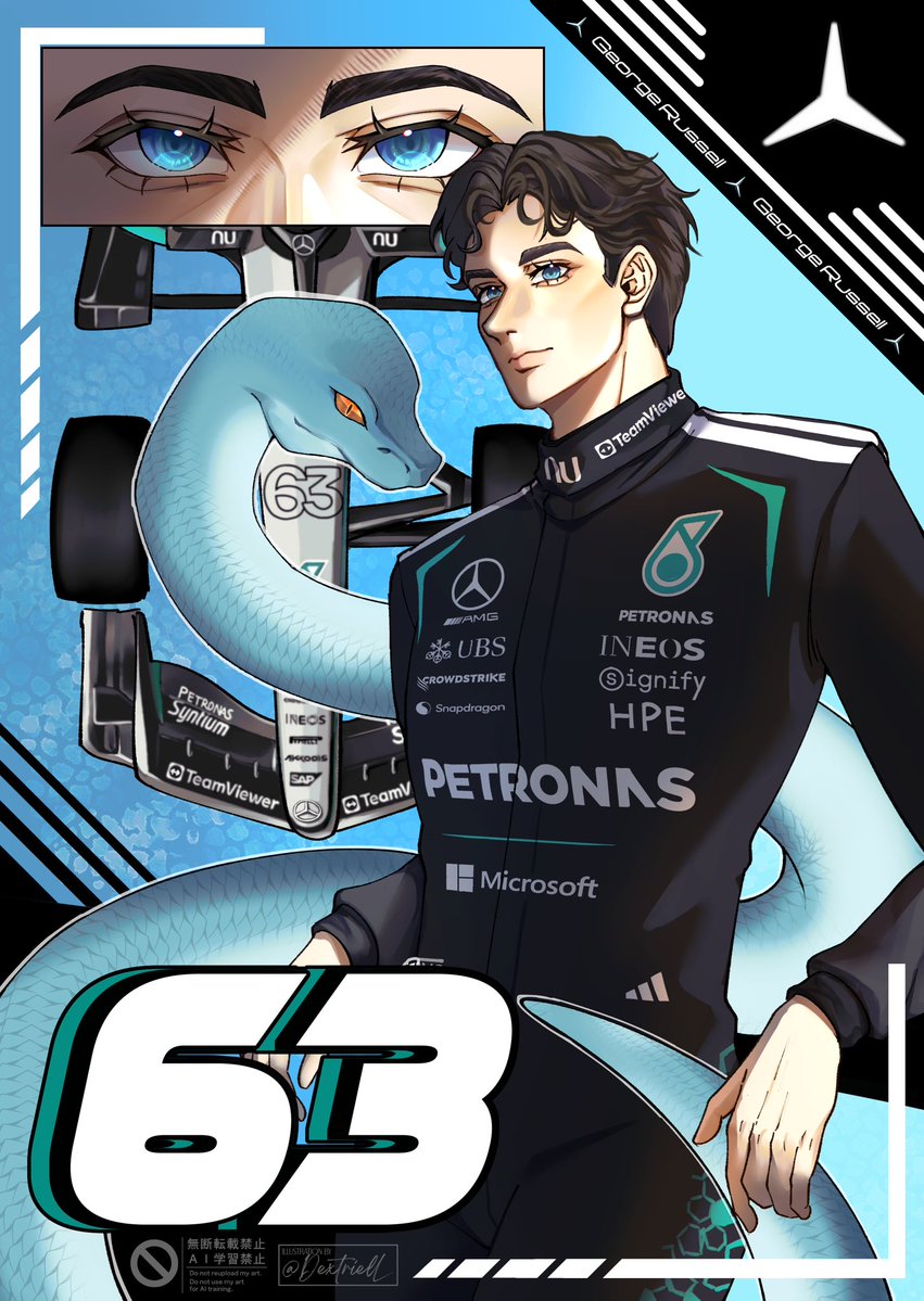 DextrielL's tweet photo. 🐍 #gr63 https://t.co/B97MybHUS9