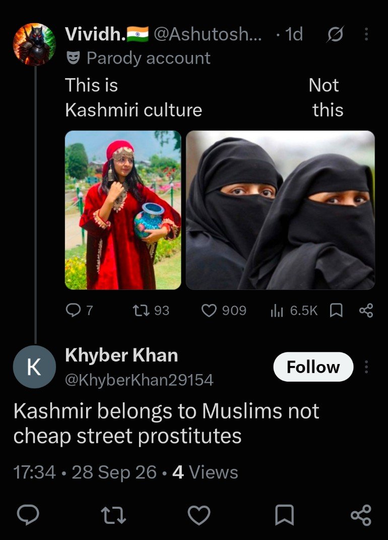 AshutoshShuklaZ's tweet photo. Says a Pakistani who sells their womens to China as a loan payment 😂 https://t.co/e6yhJmrhjZ