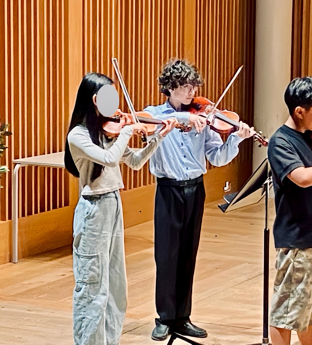AbbeyFestival's tweet photo. 🎶 We thought you might like to hear what one of our young grant recipients got up to this summer…

Andrés spent a week at a summer music camp at Wells Cathedral School – and by the sound of it, he had a brilliant time! https://t.co/5WgVLDLRpH