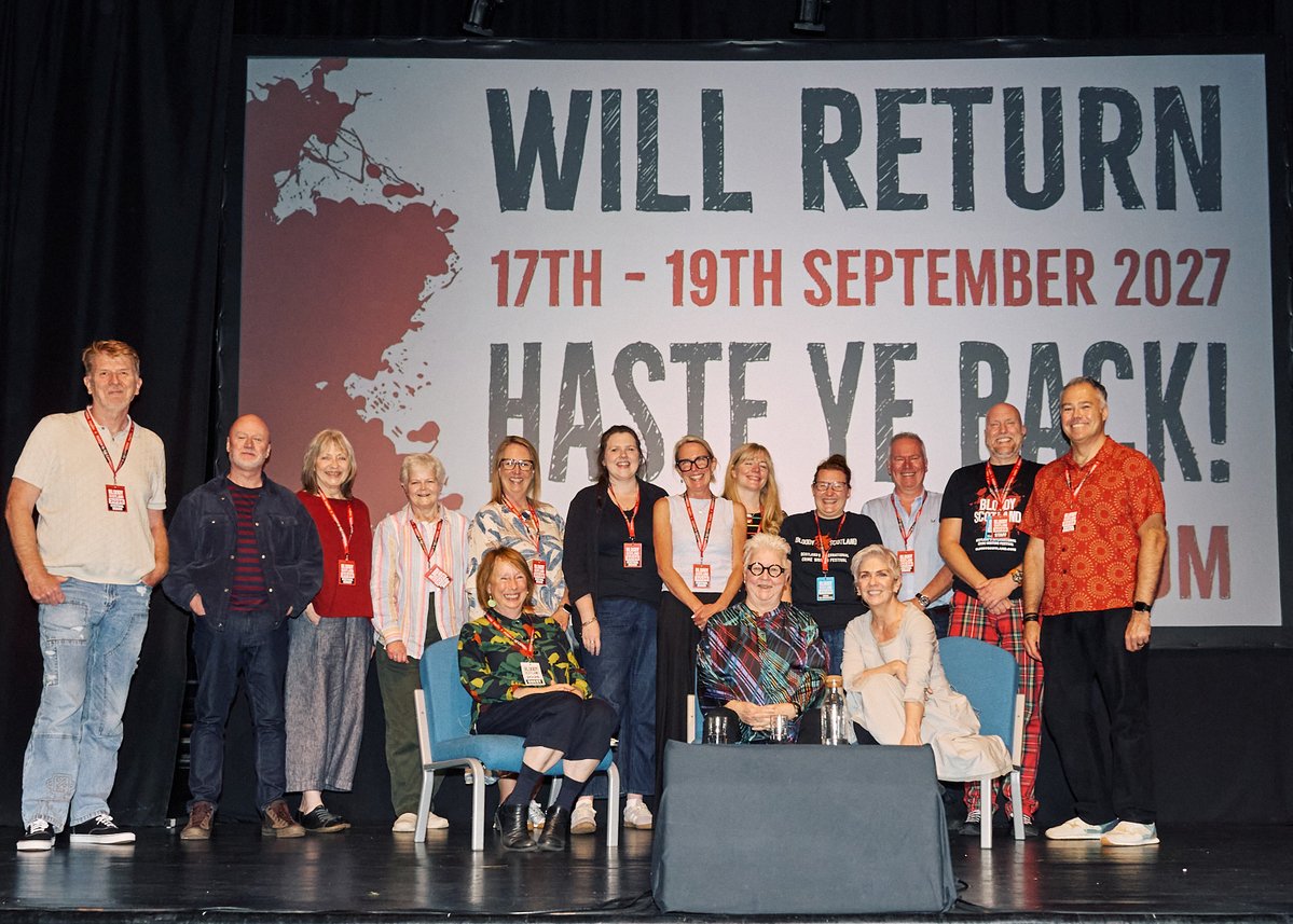 StirlingCouncil's tweet photo. 🙌 📚 Bloody Scotland 2026 maintained the significant jump in sales it saw last year with 12,000 tickets sold for the three-day festival in Stirling and sell-out events across six venues.  

The Bloody Scotland International Crime Writing Festival closed its 15th edition with Director, Bob McDevitt inviting Val McDermid, live on stage, to be guest programmer for 2027.

She will be the third guest programmer, following in the footsteps of Sir Ian Rankin in 2025 and Denise Mina who delivered an outstanding programme this year, chairing all of her guest events and hosting a night at the Church of the Holy Rude with an exclusive reading from the forthcoming play, Huntly.

Denise and Val were the stars of the final event of Bloody Scotland 2026 at the end of which Festival Director, Bob McDevitt invited the entire team on stage to thank Denise and pass the baton to Val McDermid.

She said: "I'm thrilled -- and terrified -- to have been chosen as guest programmer for Bloody Scotland. I've loved the festival from its very beginnings and watching it grow to showcase the best of the genre has been a delight. Denise Mina did a magnificent job this year and has left me with very big shoes to fill, so now I have to put my mind to creating a killer programme for 2027!"

Bloody Scotland saw a significant jump in sales last year with the first guest programmer, Sir Ian Rankin. and maintained that this year with Denise at the helm with 12,000 tickets sold for the three-day festival  – excluding author, guest and press passes. 

Waterstones reported that book sales, which have increased exponentially over the last two years increased by a further 6.8% in 2026. The bestselling title was Lucy Foley with Murder at the Alpine Hotel followed by Frances Crawford’s double prize winner, A Bad, Bad Place. 

Sellout events over six different venues in Stirling included Lee Child, Department Q and Richard Osman at The Albert Halls, Stirling, Call the Polis at The Golden Lion Ballroom, all three sessions of You the Jury at the Sheriff’s Court, Can You Solve The Murder at Cowanes, Karaoke at the Coo at The Curly Coo Whisky Bar and the Debut Prize Panel at Made In Stirling. 

The digital component again increased the festival’s international reach with viewers in the US, Australia, Canada, Ireland, Germany, Netherlands, Finland, France, Argentina, Belgium, Italy, Spain, Greece, New Zealand, Sweden, United Arab Emirates, Switzerland and Denmark.

Stirling Central Library was the location for Pitch Perfect – sponsored by Whodunnit Magazine - which was won by unpublished Edinburgh based author Caroline Grebbell for Songs of Trojan Mothers. 

Stirling Council Leader, Cllr Susan McGill said: "This was another memorable edition of Bloody Scotland which continues to grow in stature and popularity year-on-year. More venues in Stirling hosted events than ever before as top authors and book fans from across the world mingled together, generating an electric atmosphere across the city.  
 
"We had great storylines emerge at the festival including Frances Crawford becoming a very well- deserved first double winner of the two main prizes. Stirling was alive with culture and creativity as people packed into venues to hear from the biggest names and best new talent in crime-writing, with conversations spilling out onto our streets and into our cafes, bars, restaurants and hotels.
 
"We are proud to be the home of Bloody Scotland. It’s truly a world-class festival that brings so much to Stirling, from economic benefits to enriching our cultural life. My thanks to everyone involved in delivering such a successful event and we look forward to welcoming everyone back again in 2027."

Bob McDevitt, Festival Director said: "I think this has been my favourite Bloody Scotland yet - there was such a lovely atmosphere and I took great pride in watching so many people just having a brilliant time. I've been soothing my post-festival blues by catching up online with some panels I missed - and each one is bringing back a flood of happy memories of an epic weekend!"

A podcast celebrating Bloody Scotland 2026 releases today. Listen to In My Good Books by Susie Green for a sense of what the festival is all about – and come and join us next year!

Read more: https://t.co/rY3jwk0X00

#Stirling #Festivals #Events #Culture #Visitors