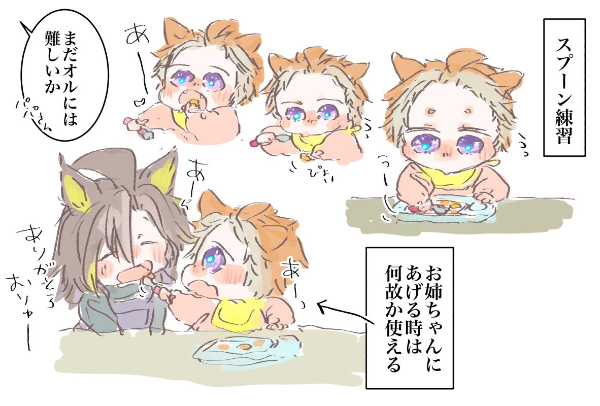 UNCO83_'s tweet photo. 練習するちびオル https://t.co/lSihlxAngo